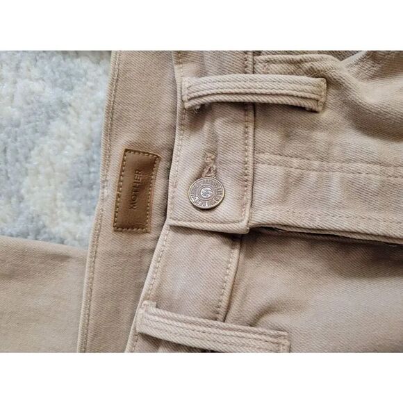 MOTHER The Stash Tripper Ankle Jeans, Brown 25 $208 - Picture 10 of 11